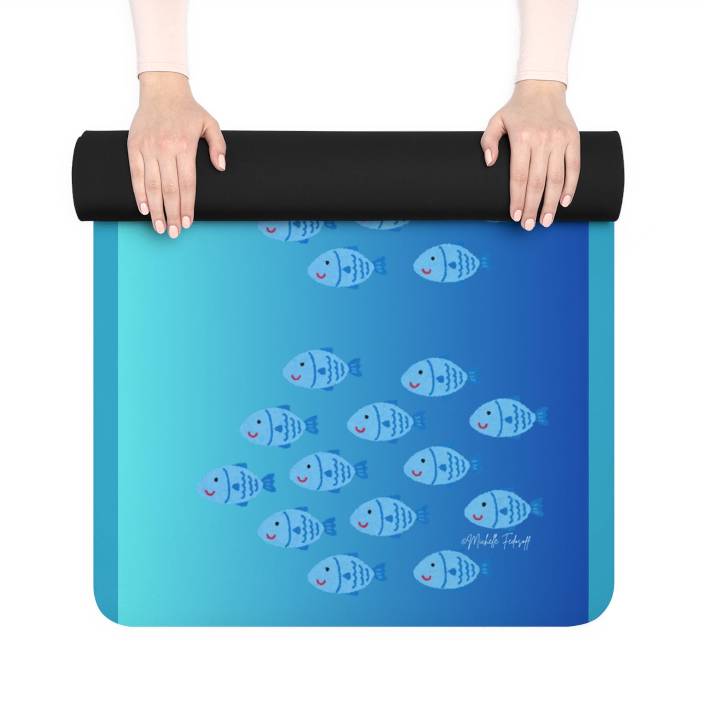 Blue Sea Yoga Mat