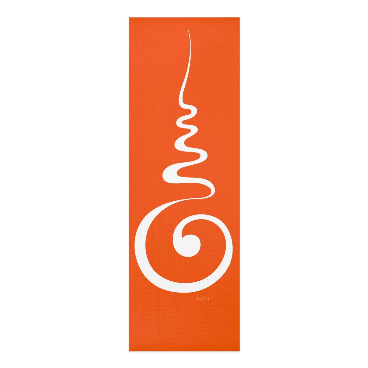 Orange Zen Yoga Mat