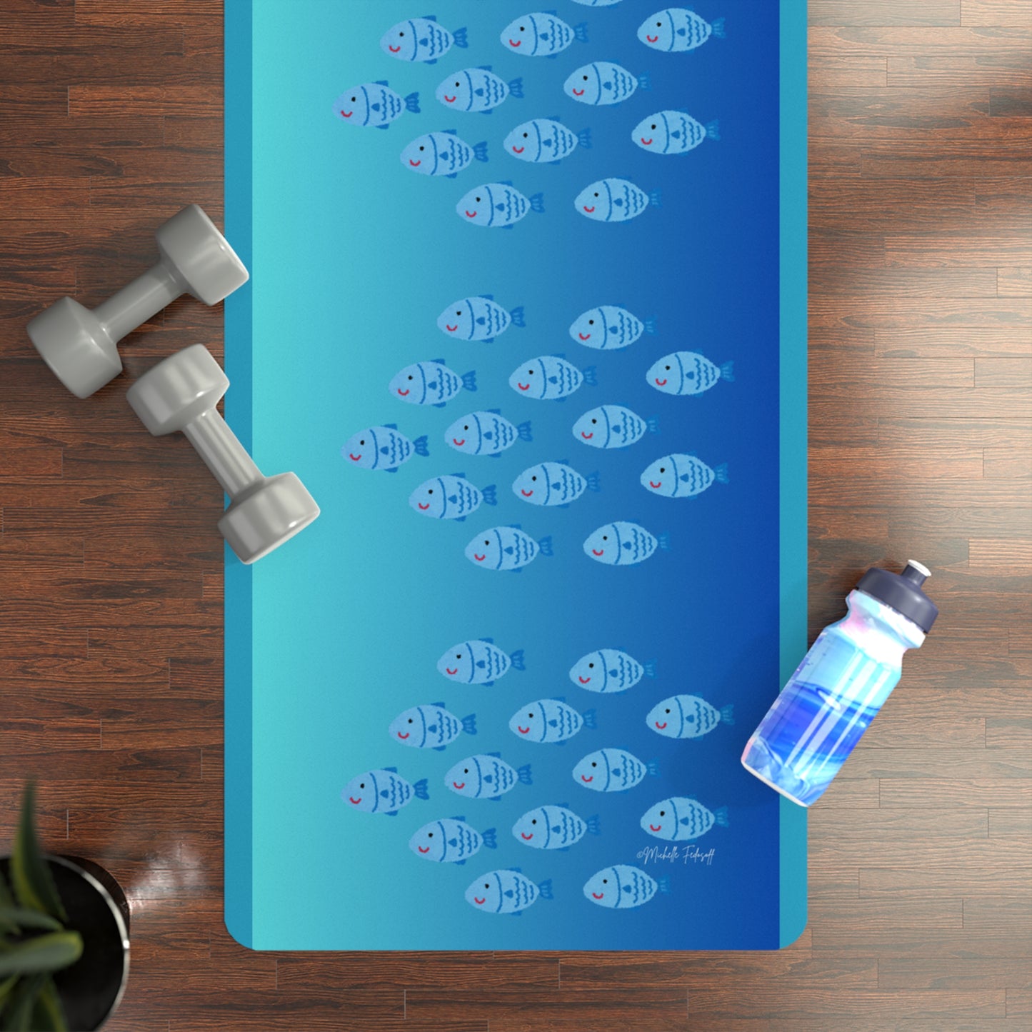 Blue Sea Yoga Mat