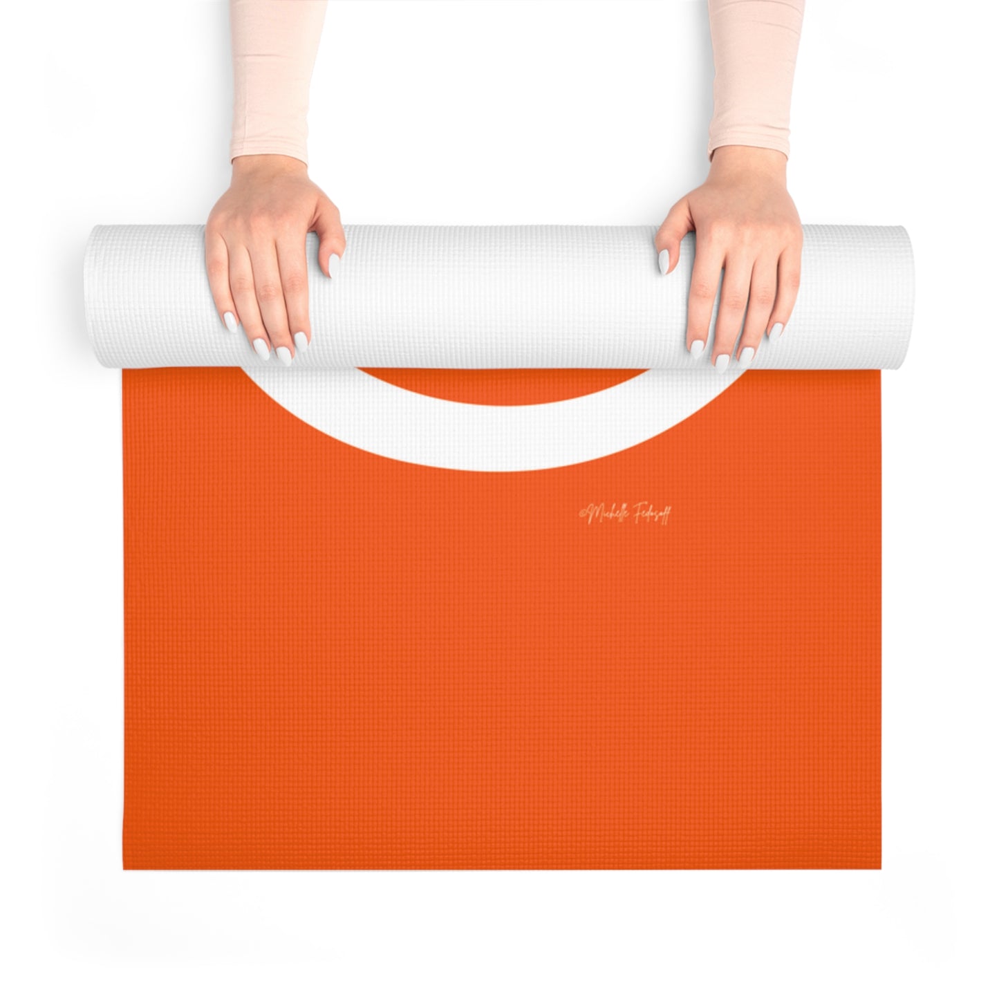 Orange Zen Yoga Mat